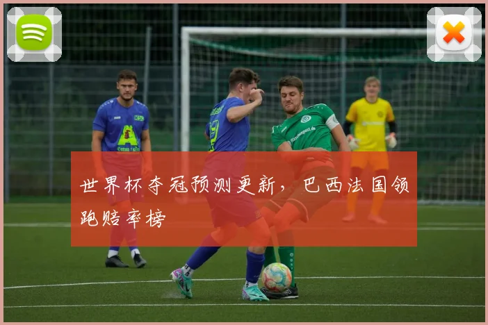 世界杯夺冠预测更新,巴西法国领跑赔率榜